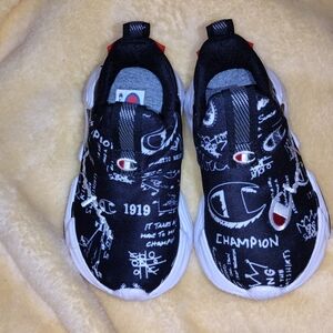 Champion Kids Black Sneakers